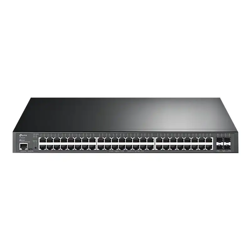 JetStream™ 48-Port Gigabit and 4-Port 10GE SFP+ L2+ Managed Switch with 48-Port PoE+PORT: 48× Gigabit PoE+... (SG3452XP)_1